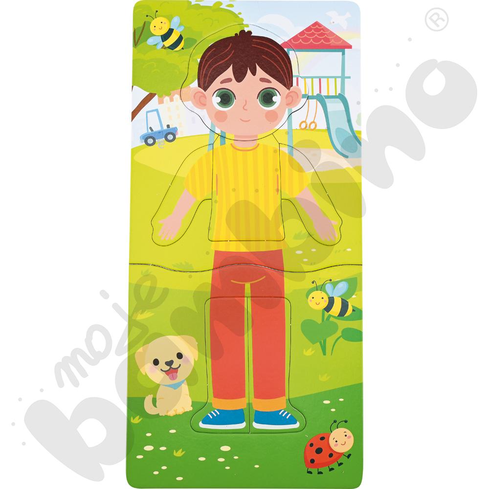 U doktora - układanka Montessori