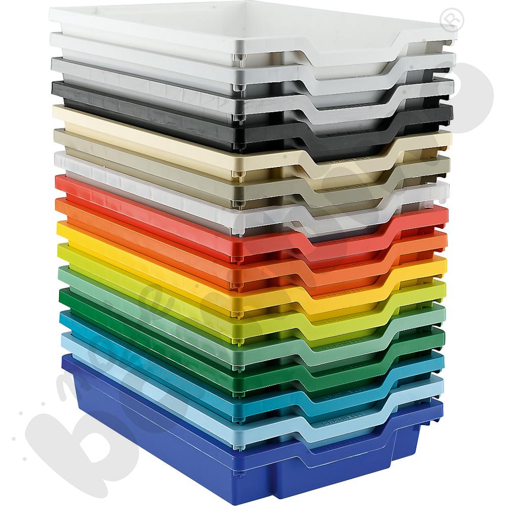 Pojemnik płytki 1 - biały