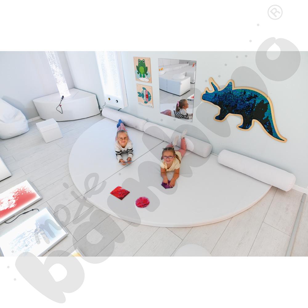 Materac składany, biały