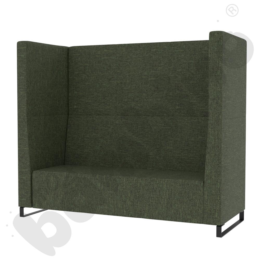 Sofa Universum 3-os. wys. 163 cm, 2 boki wysokie, tkanina RO32