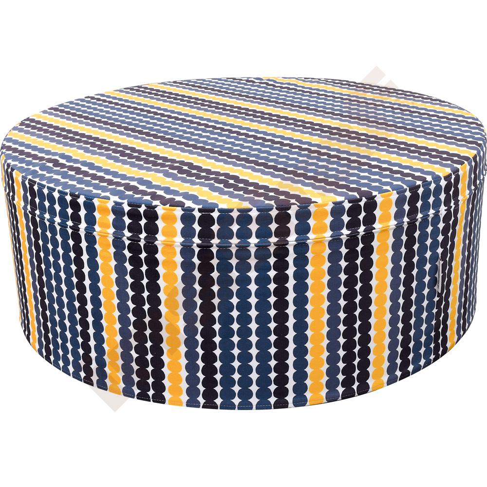 Sedák průměr 80 cm - motiv kolečka