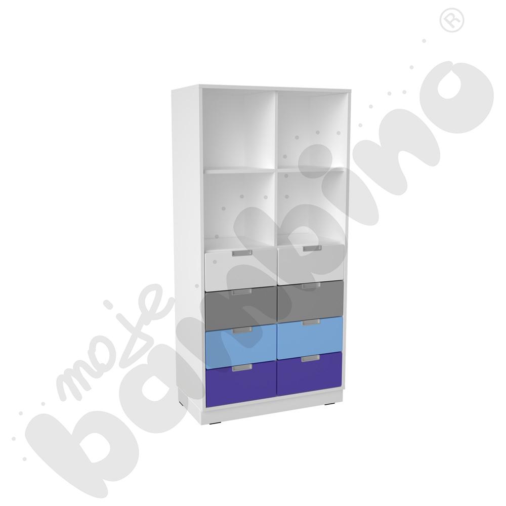 Quadro - zestaw 211, biała skrzynia