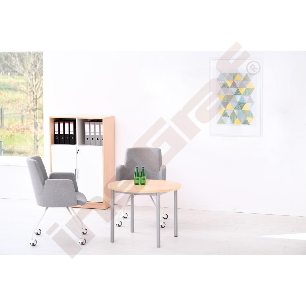 Kávový stolek Expo prům. 80 cm - javor 375