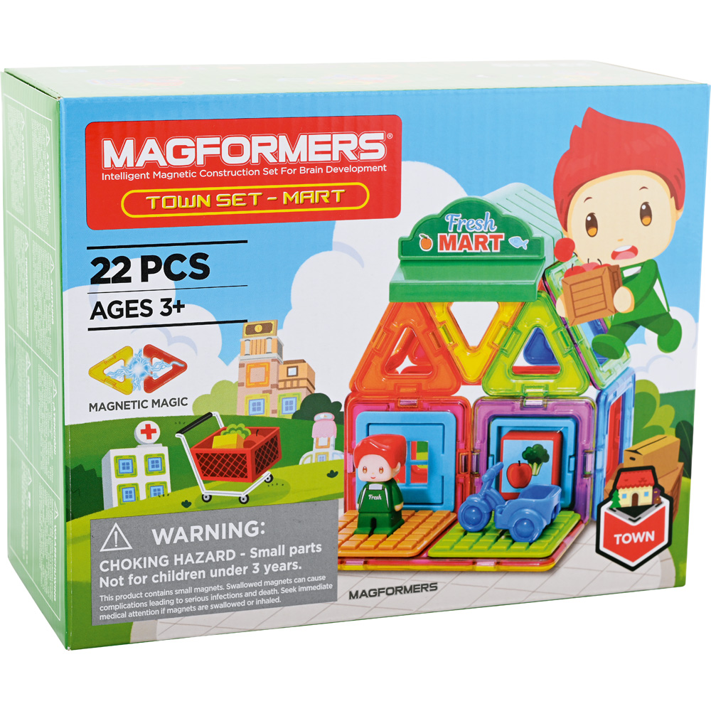 Magformers Town Set - tržnica