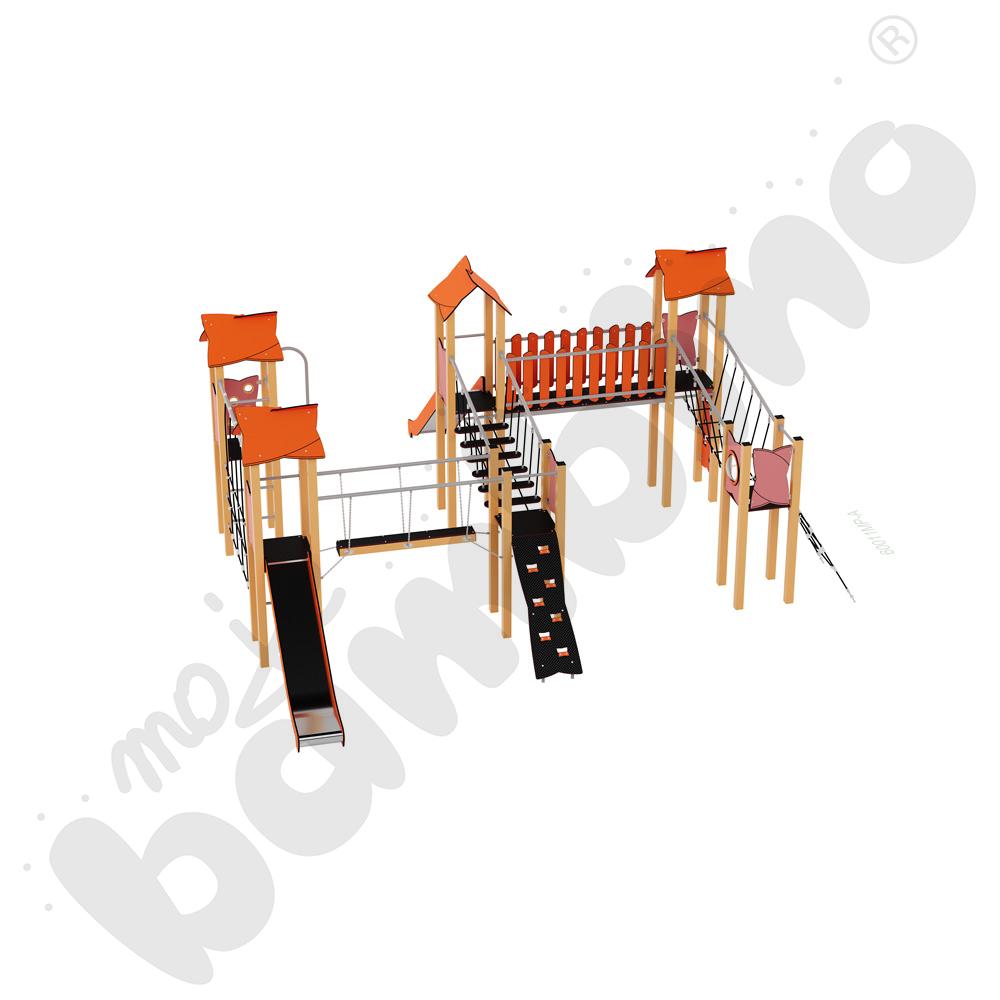 Zestaw Urbi 11, słupy metalowe A