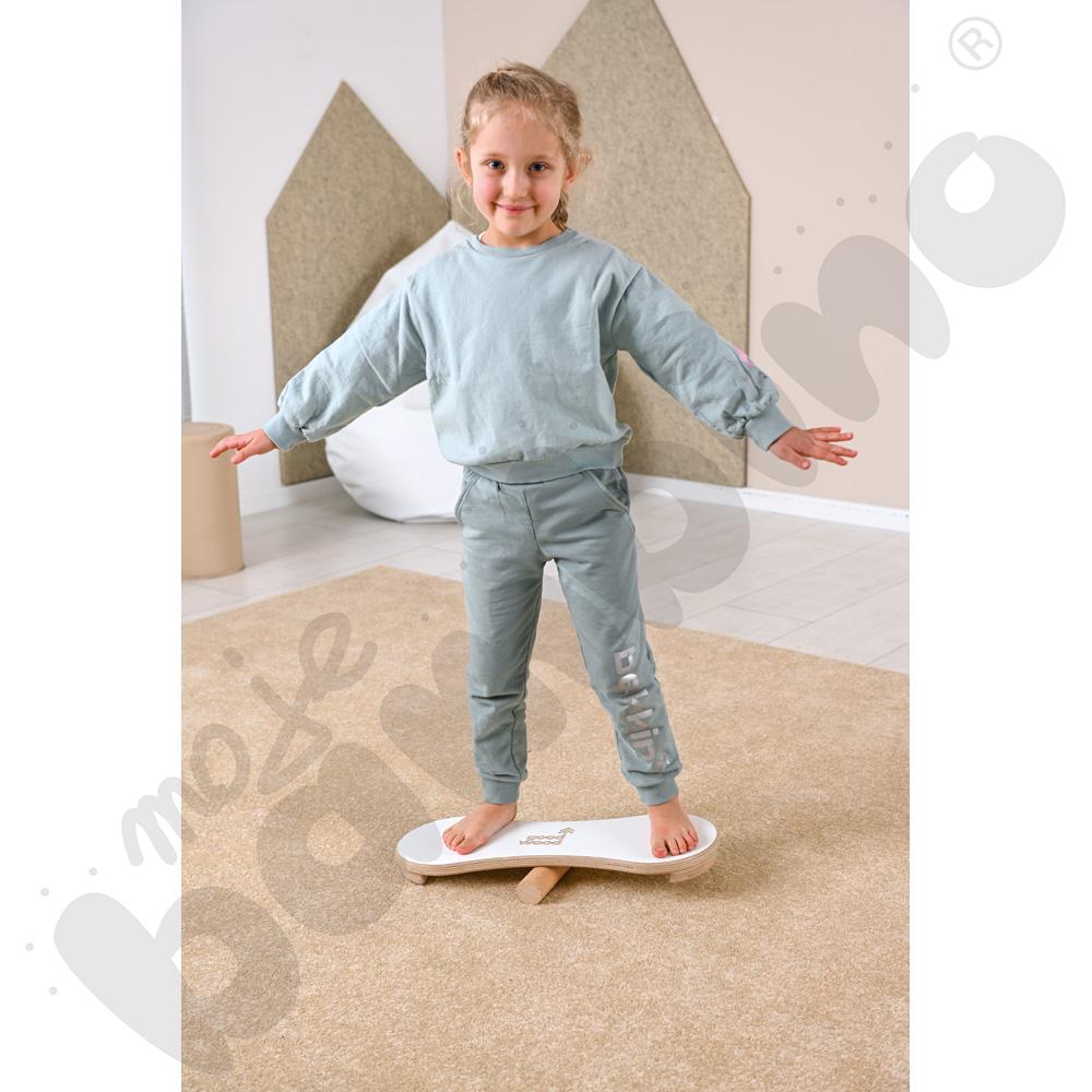 Równoważnia Good Wood - biała - MED