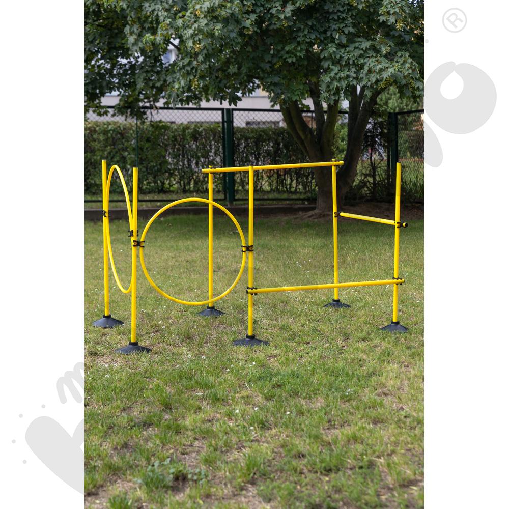 Zestaw tyczek i obręczy