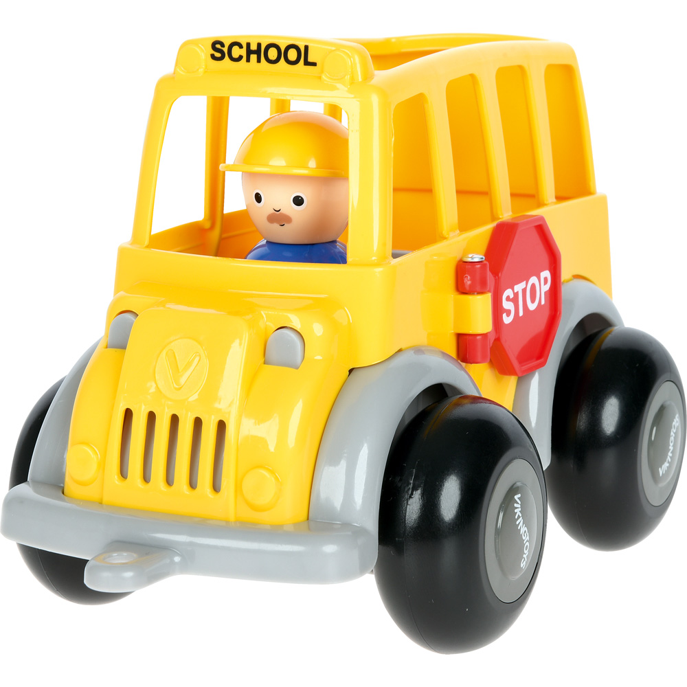 Školský autobus s figúrkami
