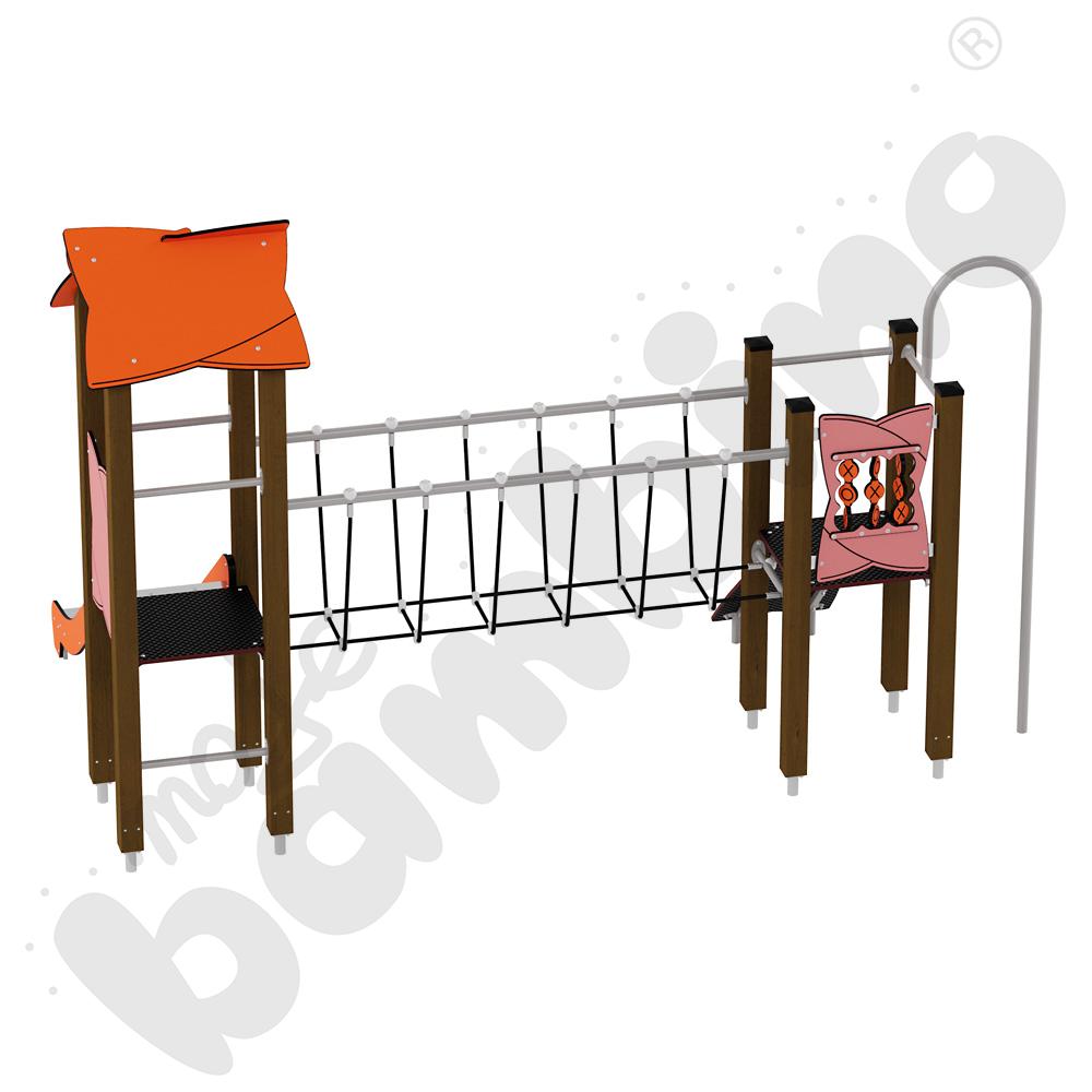 Zestaw Urbi 6, słupy drewniane A