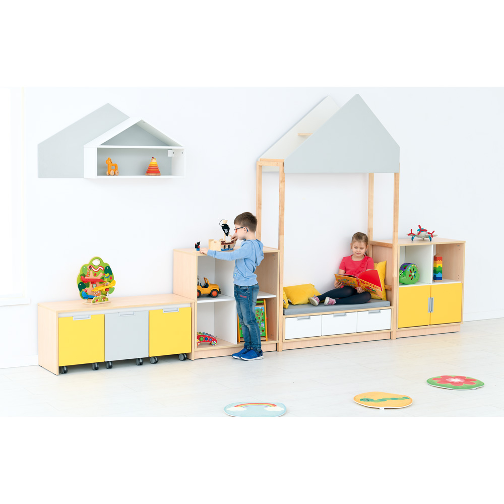 Quadro - zostava 175, 90°, korpus javor