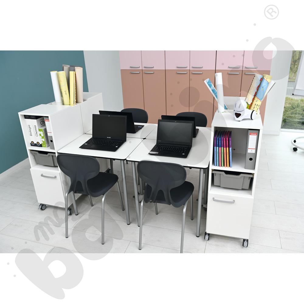 Kontenerek Grande M gł. 50 cm - biały