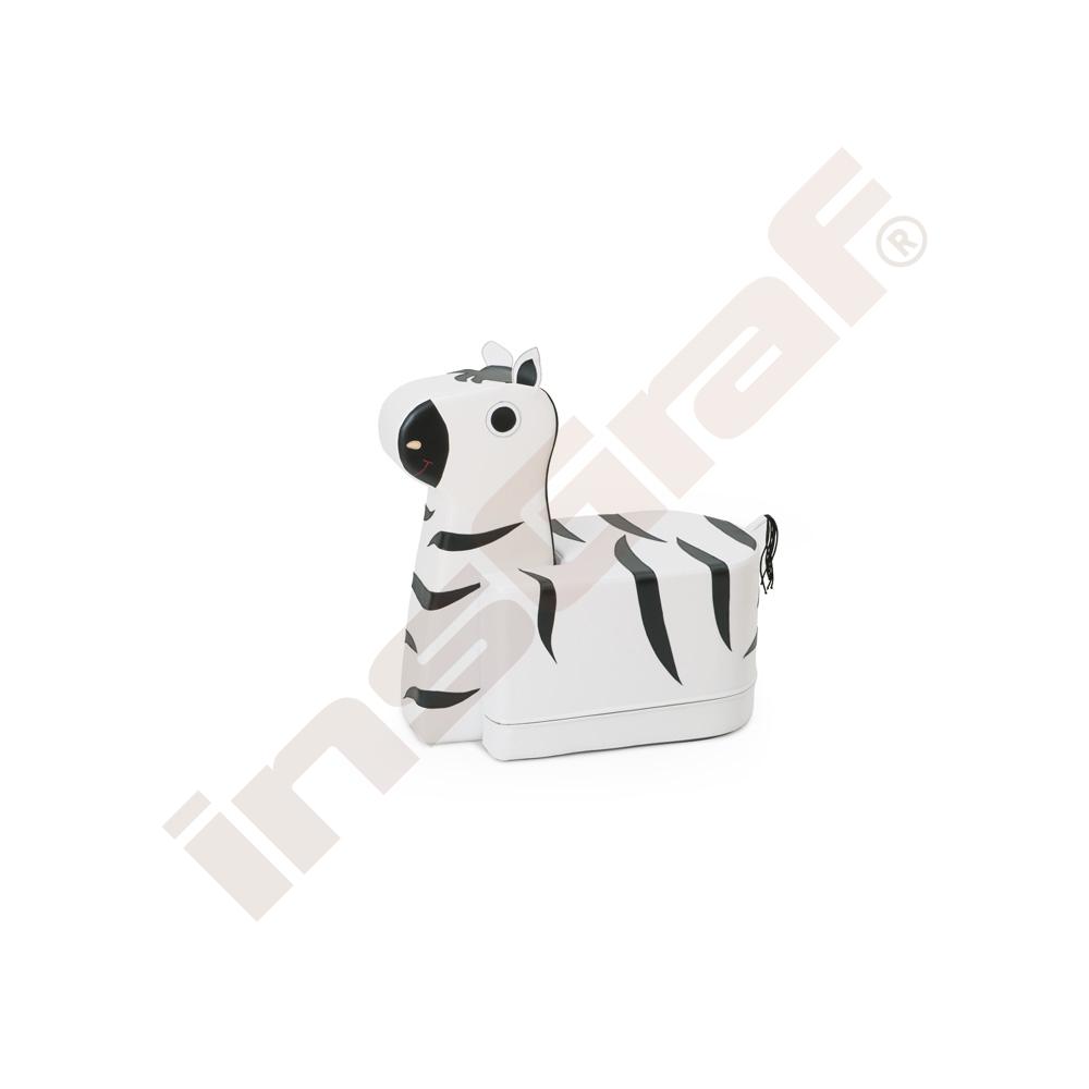 Molitanová taburetka Zebra
