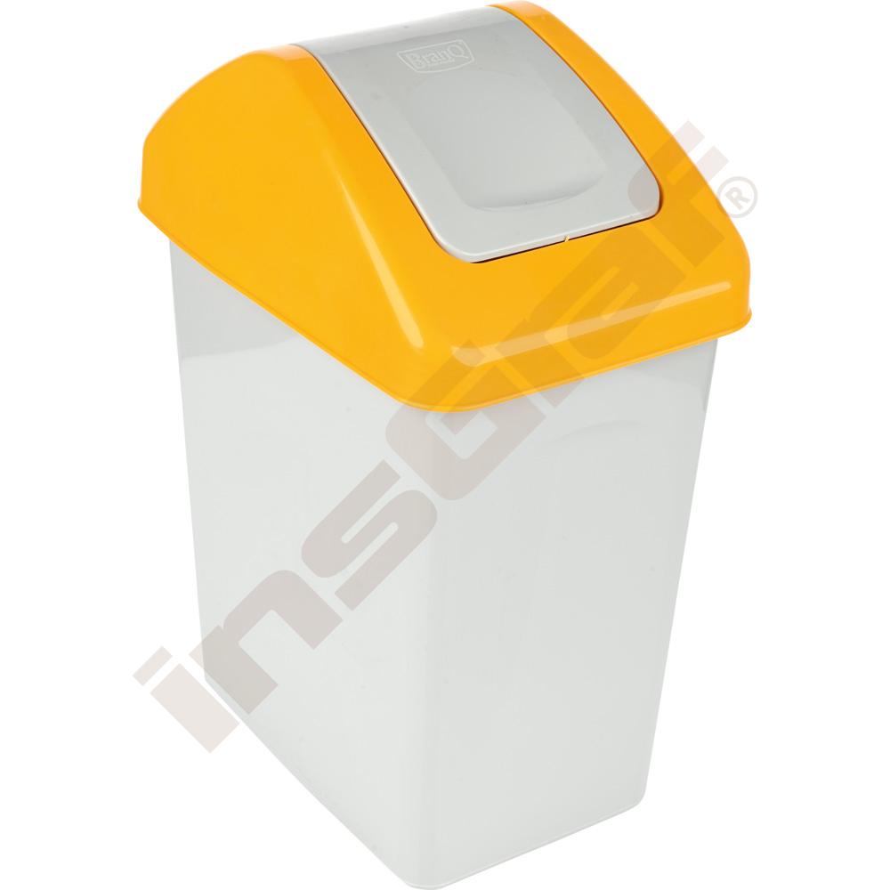 Odpadkový koš 10 litrů- žlutý