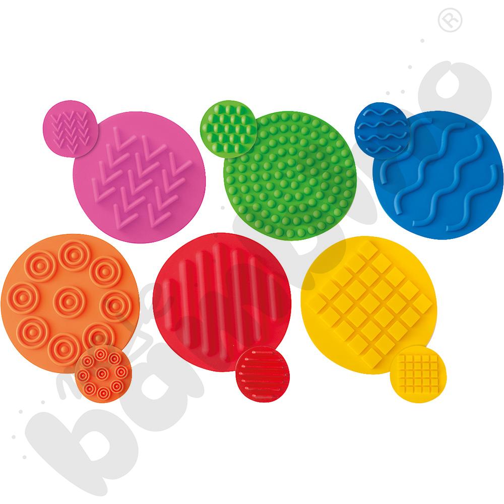 Sensoryczne krążki podłogowe, 12 szt.