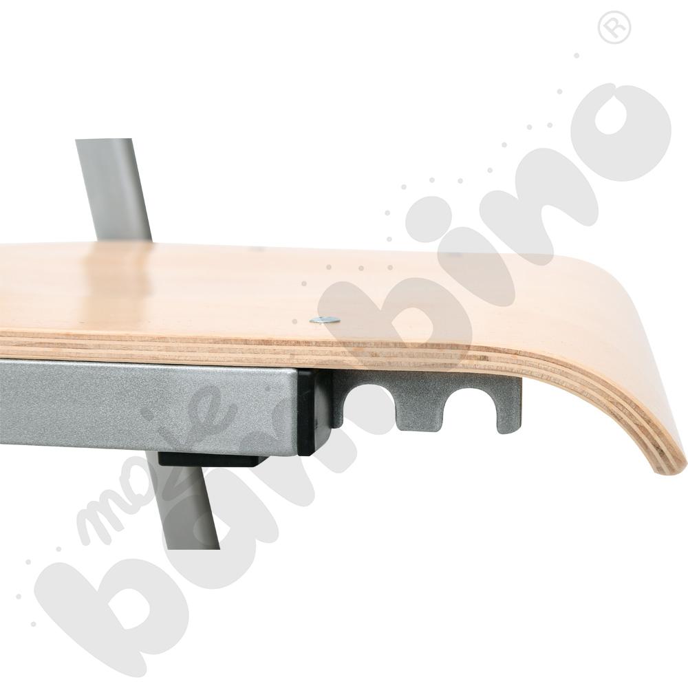 Krzesło T 3 w 1 z regulowaną wysokością rozm. 4-6 aluminium