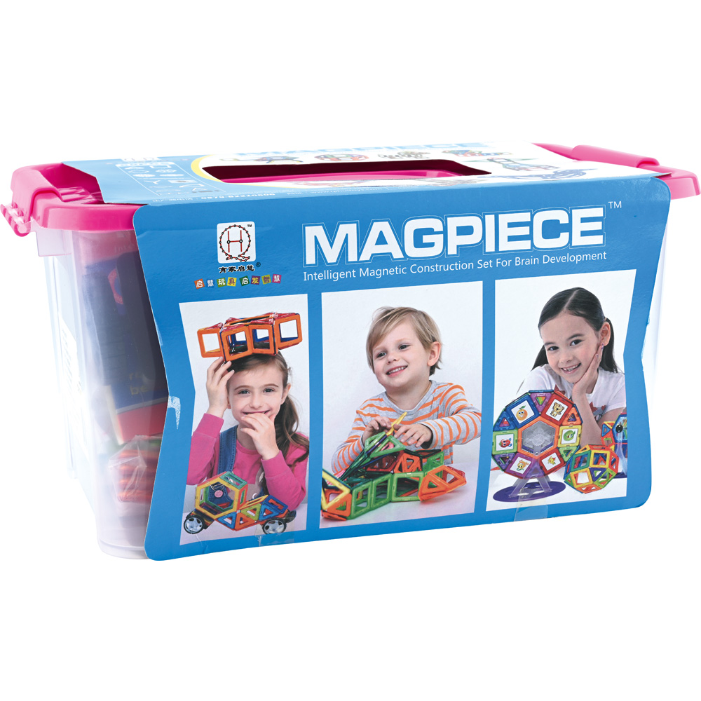 Magnetické kocky MAG-PIECE, 88 dielov