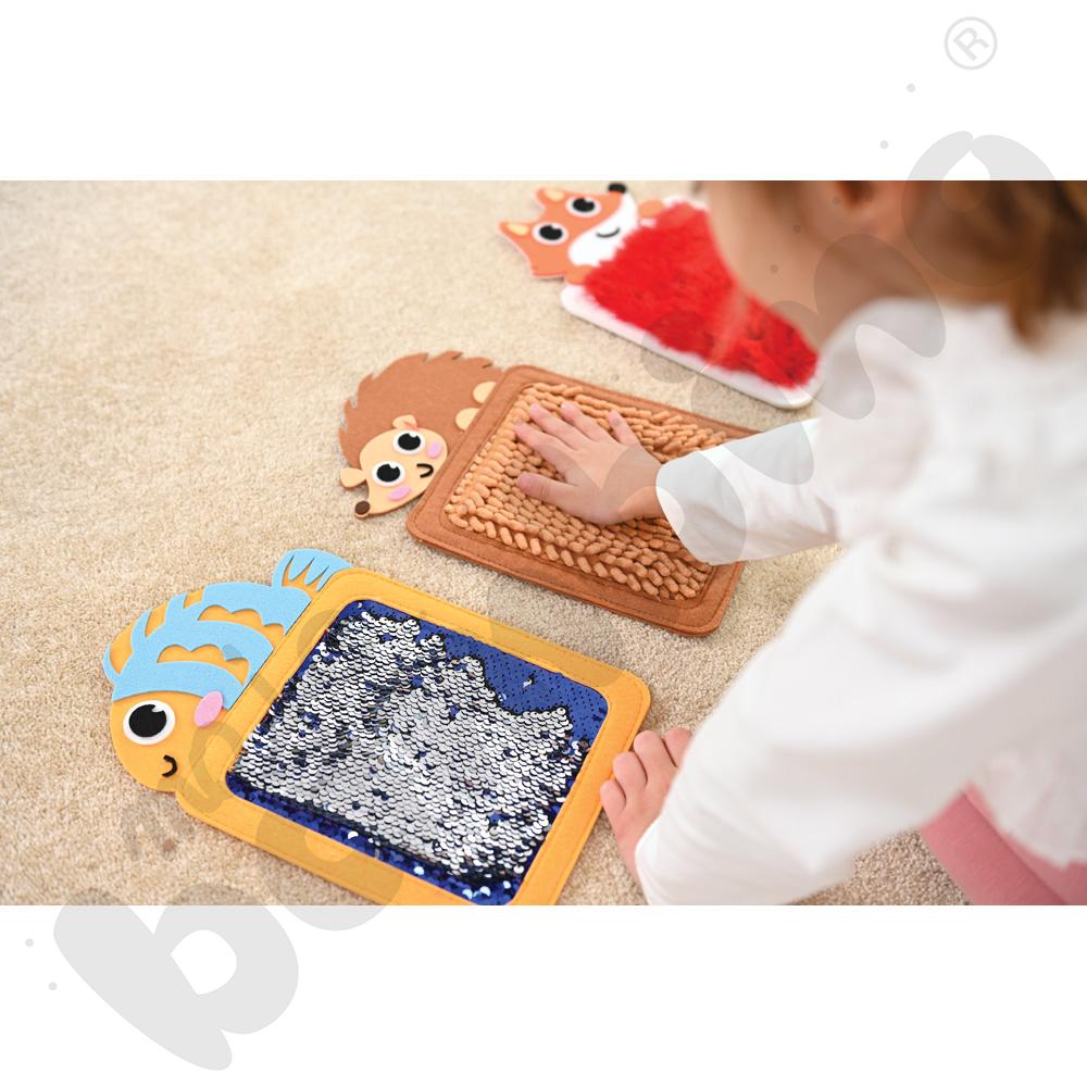 Sensoryczne maty dotykowe - zwierzątka