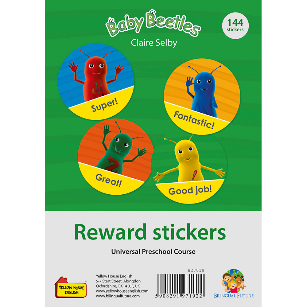 Motivačné samolepky Baby Beetles
