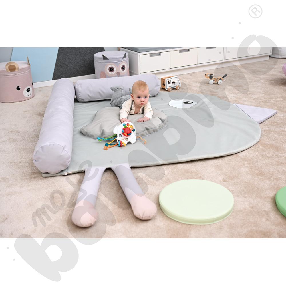 Mata narożna Ptaszek - oliwkowa