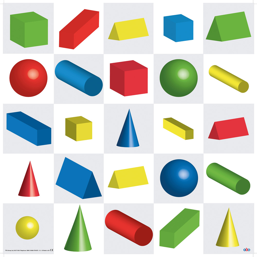 Podložka - geometrické tvary 