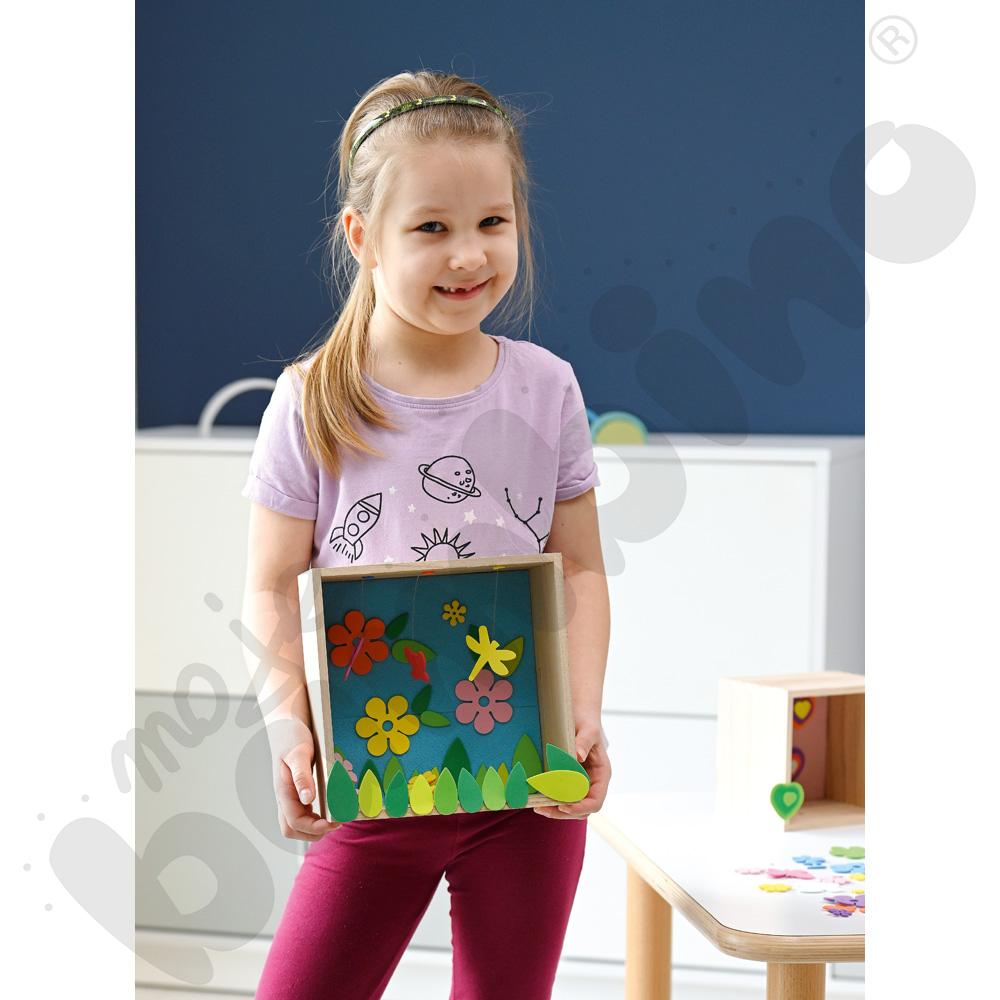 Pudełka - kwadraty do ozdabiania