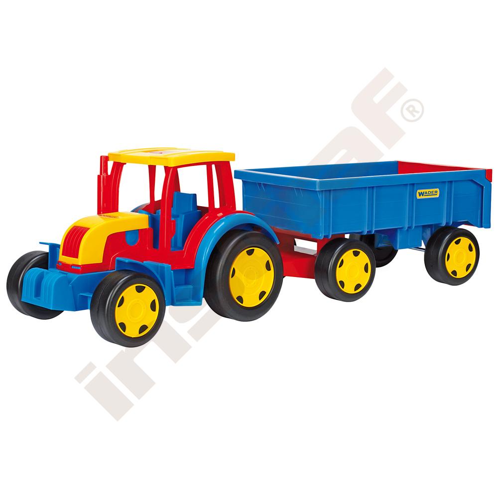 Traktor gigant s prívesom