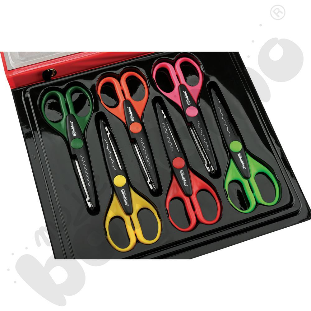 Nożyczki ze wzorami, 6 szt.