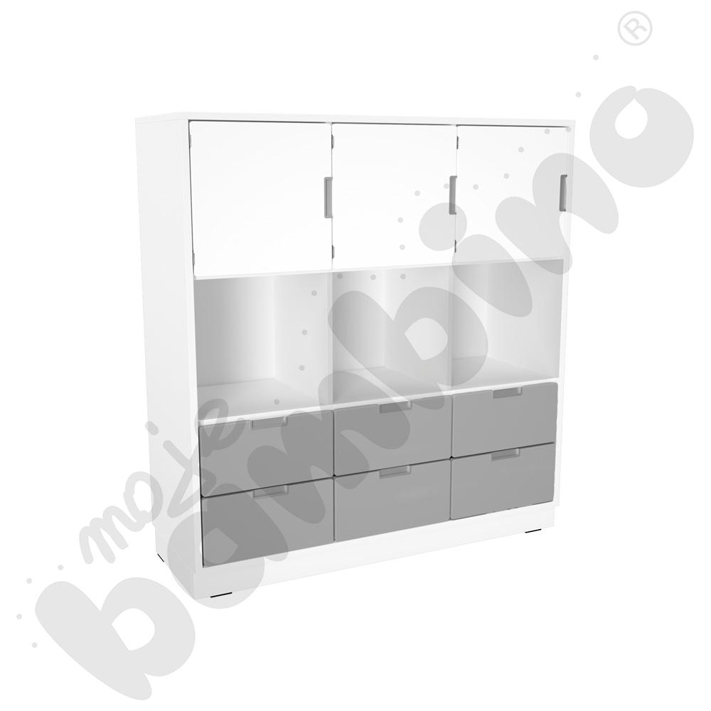 Quadro - zestaw 231, biała skrzynia