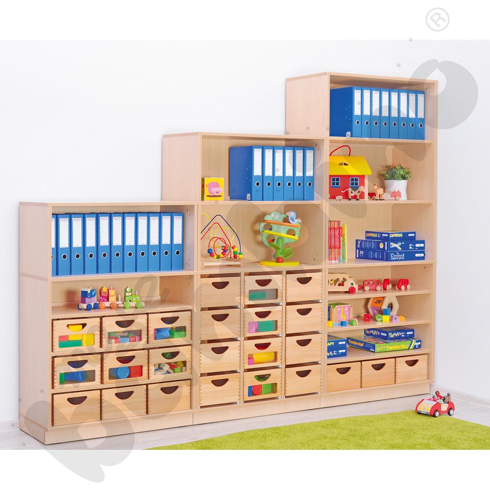 Szafka Flexi D z przegrodami na cokole