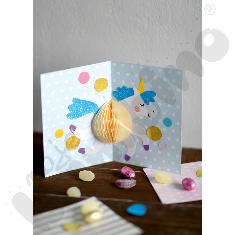 Zaproszenie dla taty jednorożec