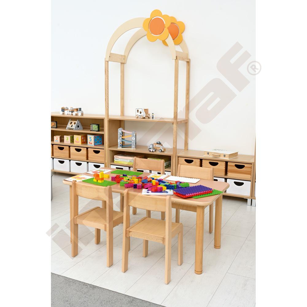 Stůl Flexi obdélníkový 120 x 60 - buk