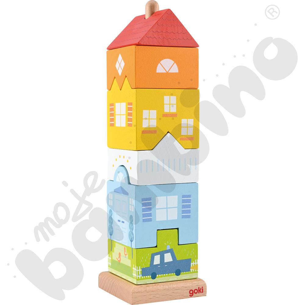 Drewniana wieża - domek