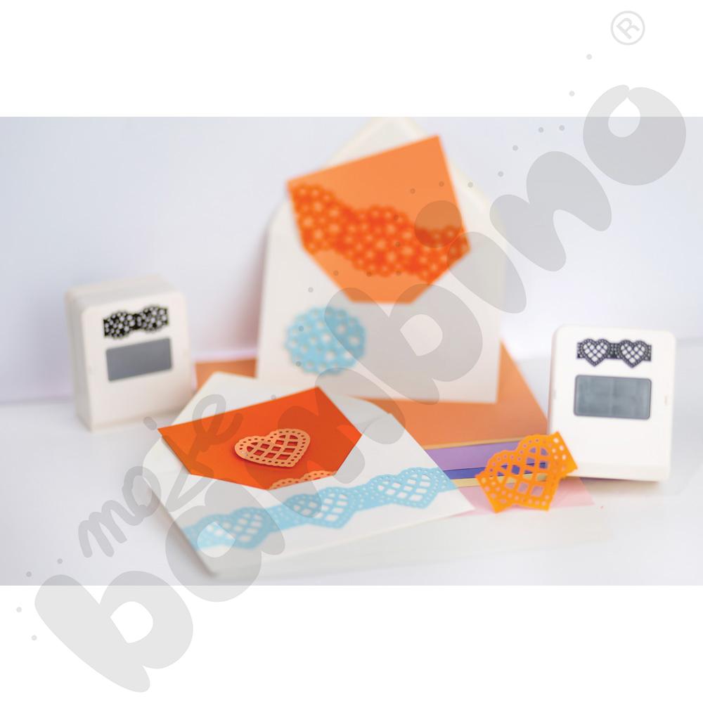 Ornament do dziurkacza brzegowego - serce