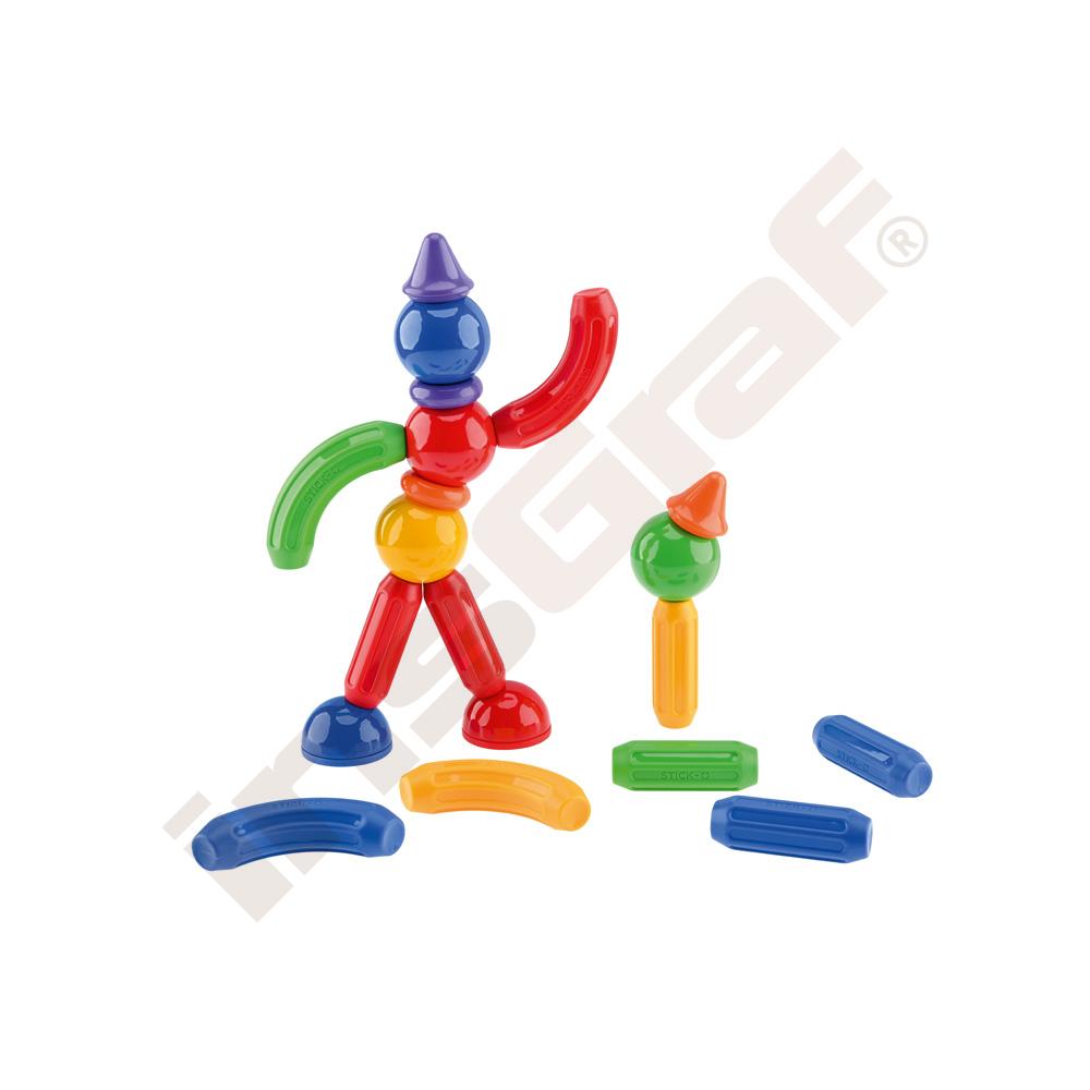 
Magformers Stick-0, Peekaboo, Basisset, 20 Teile
