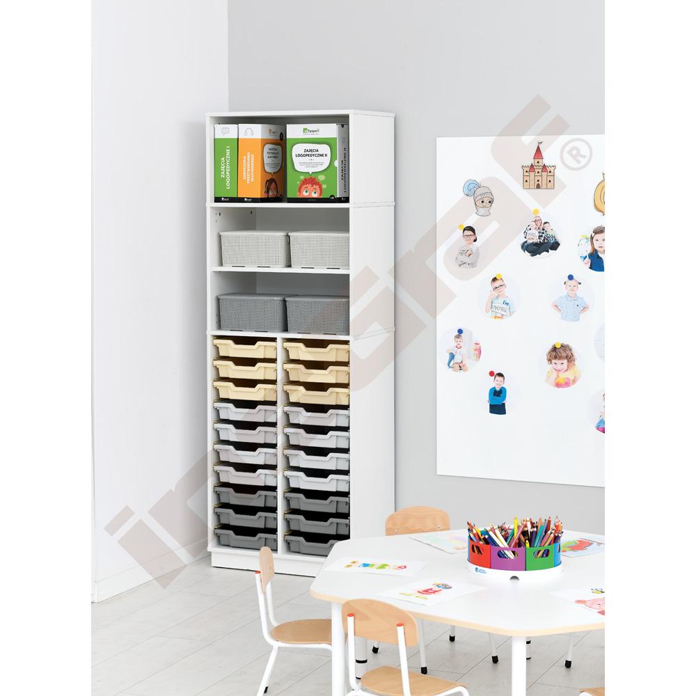 Quadro - vysoký hluboký nástavec, šíře 70,2 - bílý
