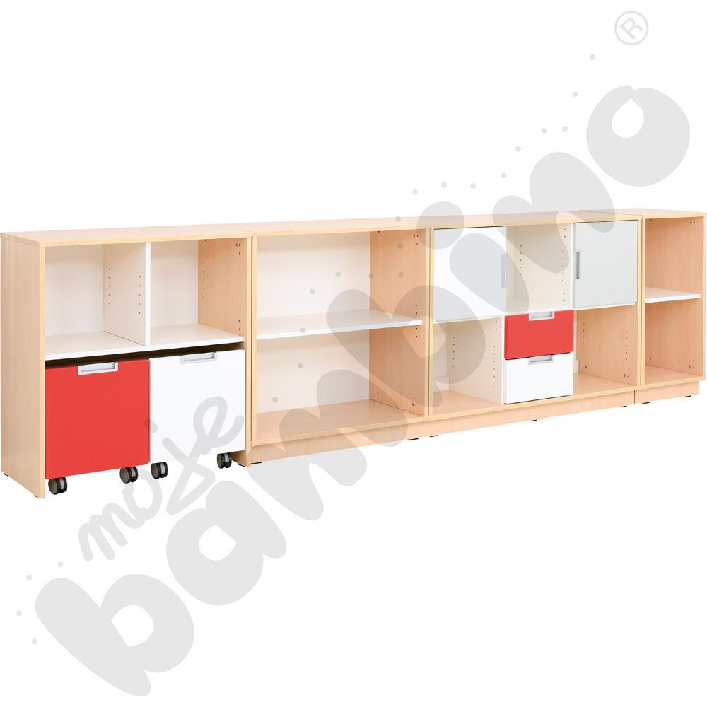 Quadro - zestaw 90, 90 st., skrzynia klon jasny