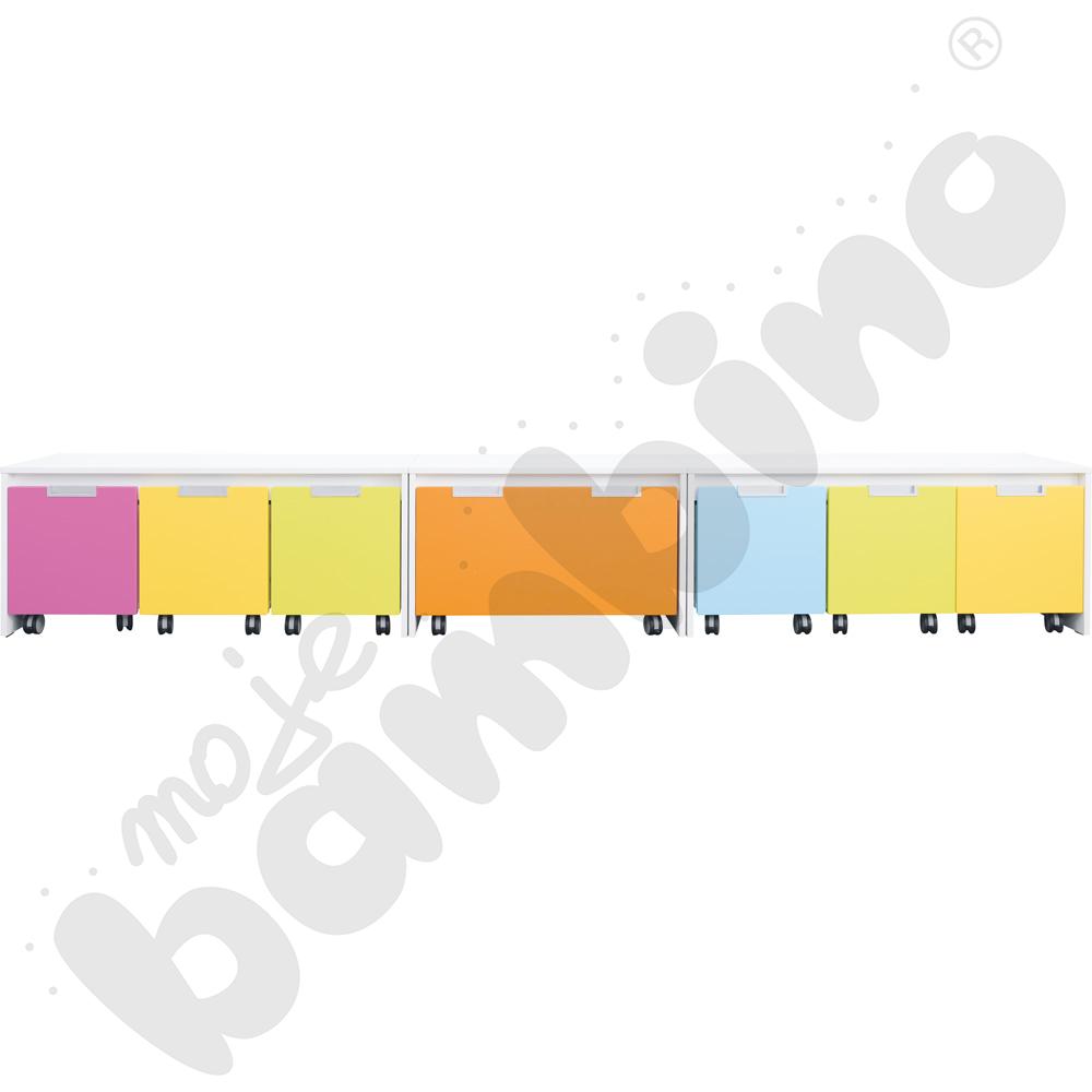 Quadro - zestaw 110, biała skrzynia