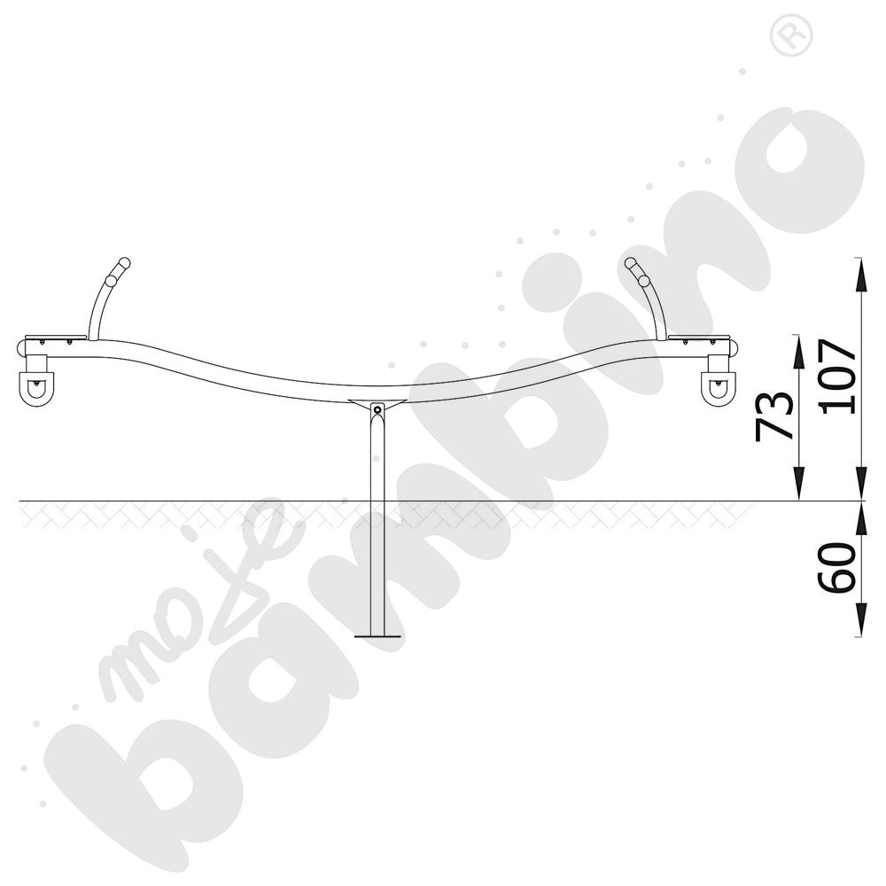 Huśtawka wagowa Modliszka