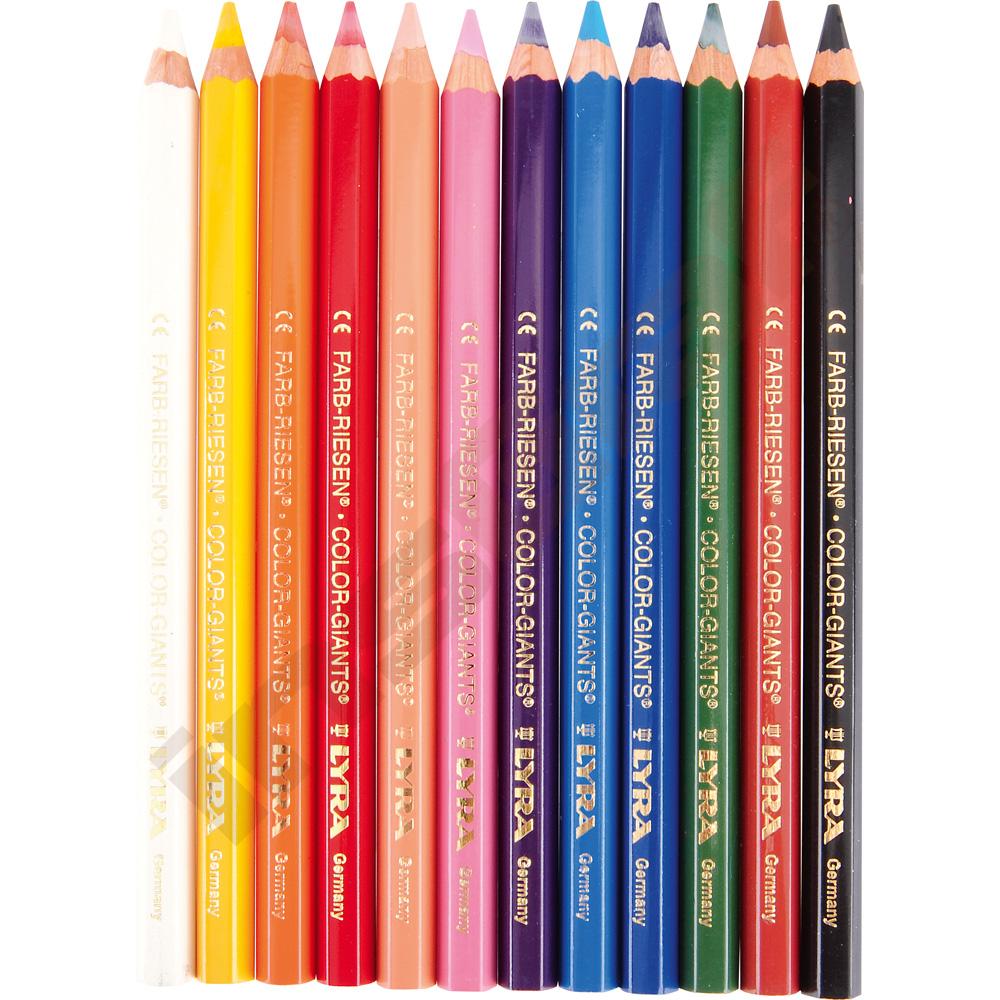 Pastelky Color Giants 12 ks