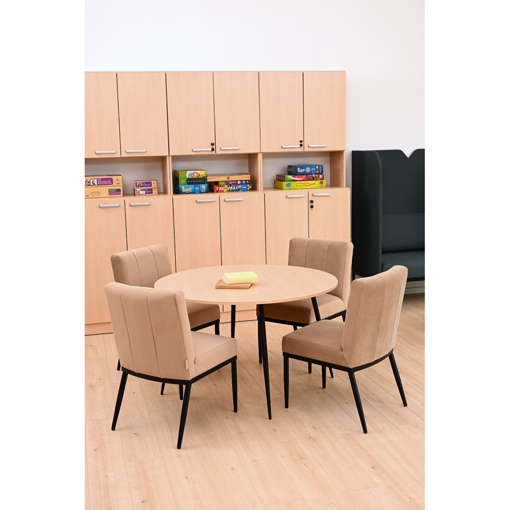 Stôl Xena okrúhly pr. 120 cm –  javor