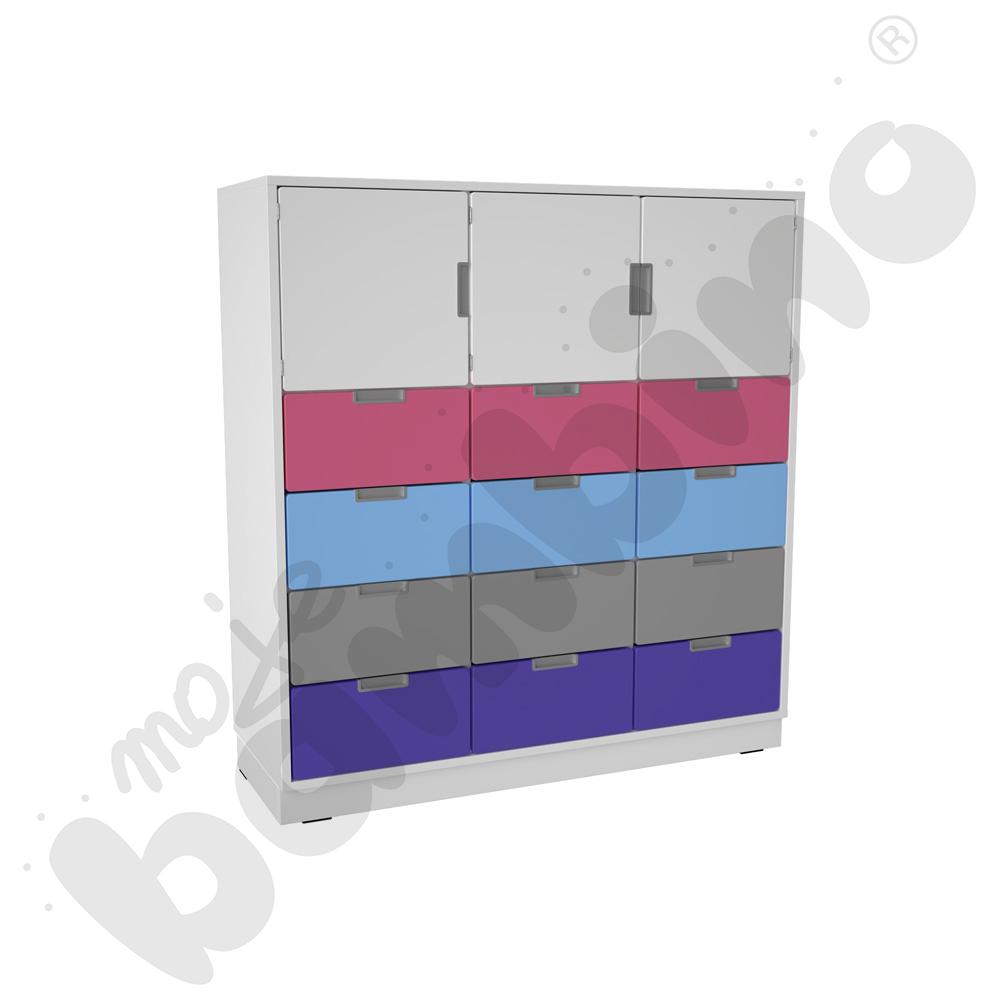 Quadro - zestaw 208, biała skrzynia