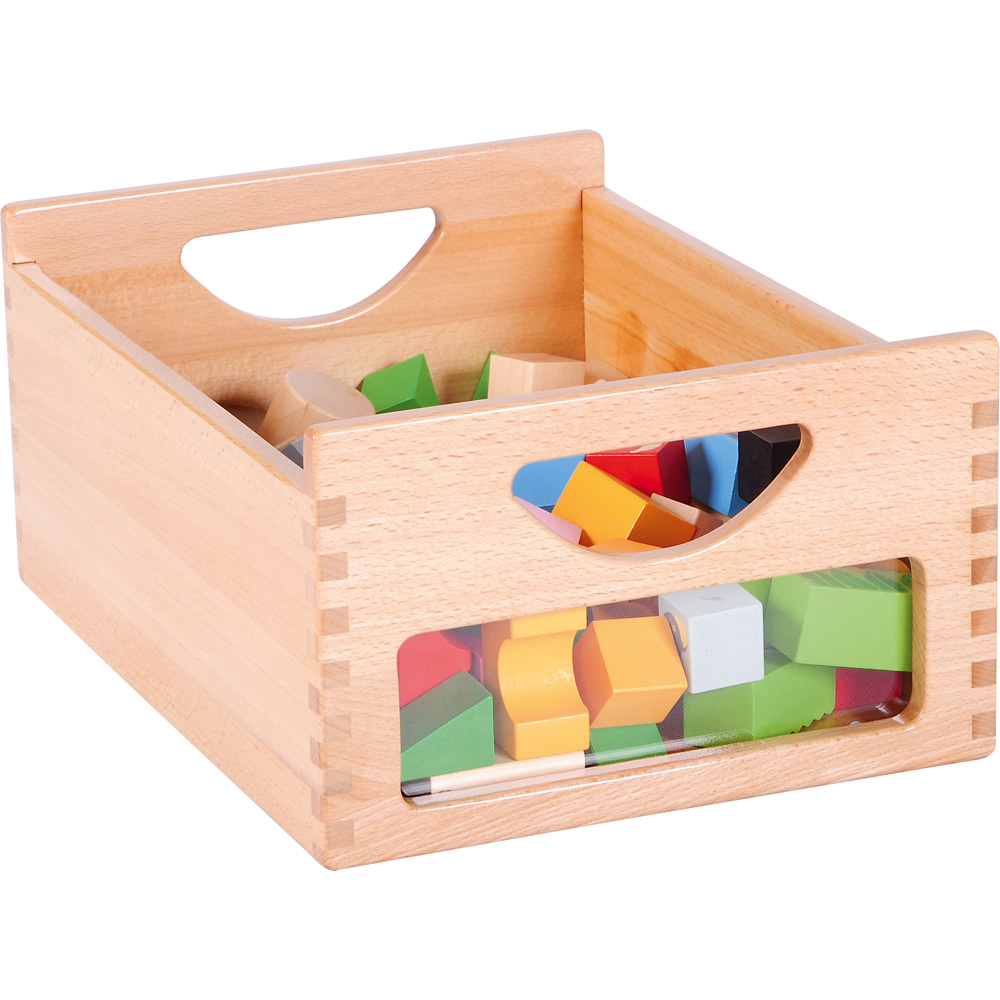 Úložný box s okienkom - buk
