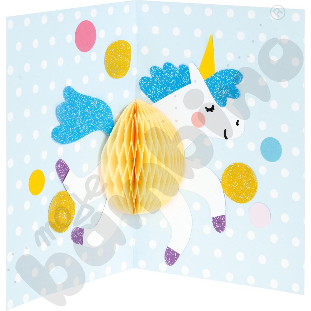 Zaproszenie dla taty jednorożec