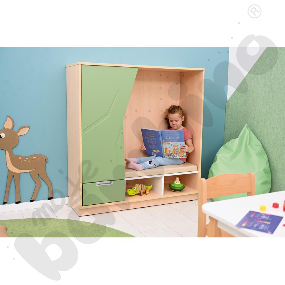 Quadro - szafka-kryjówka - oliwkowa