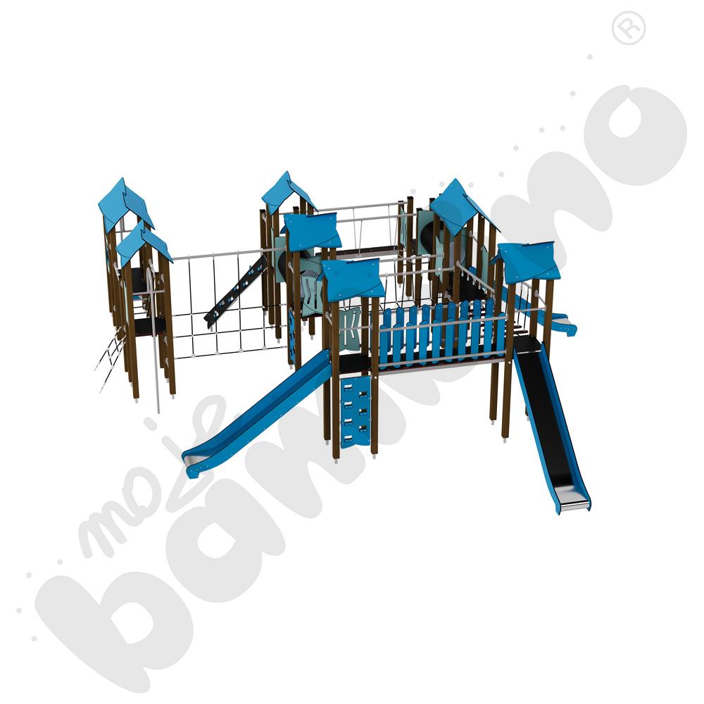 Zestaw Urbi 12, słupy drewniane B