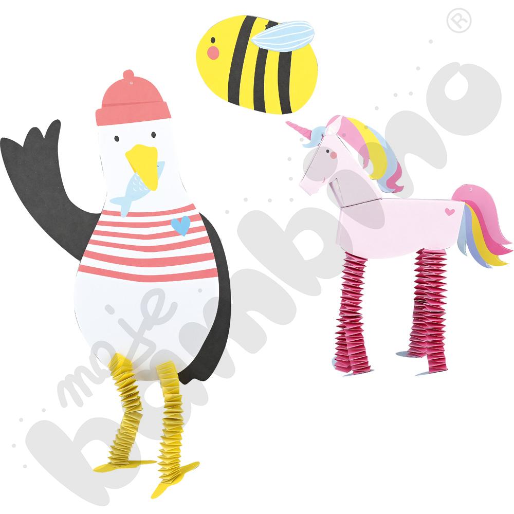 Harmonijkowy zestaw papierów