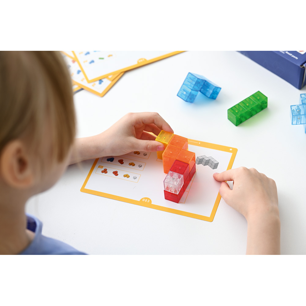 Magnetické kocky Tetris, 7 dielikov
