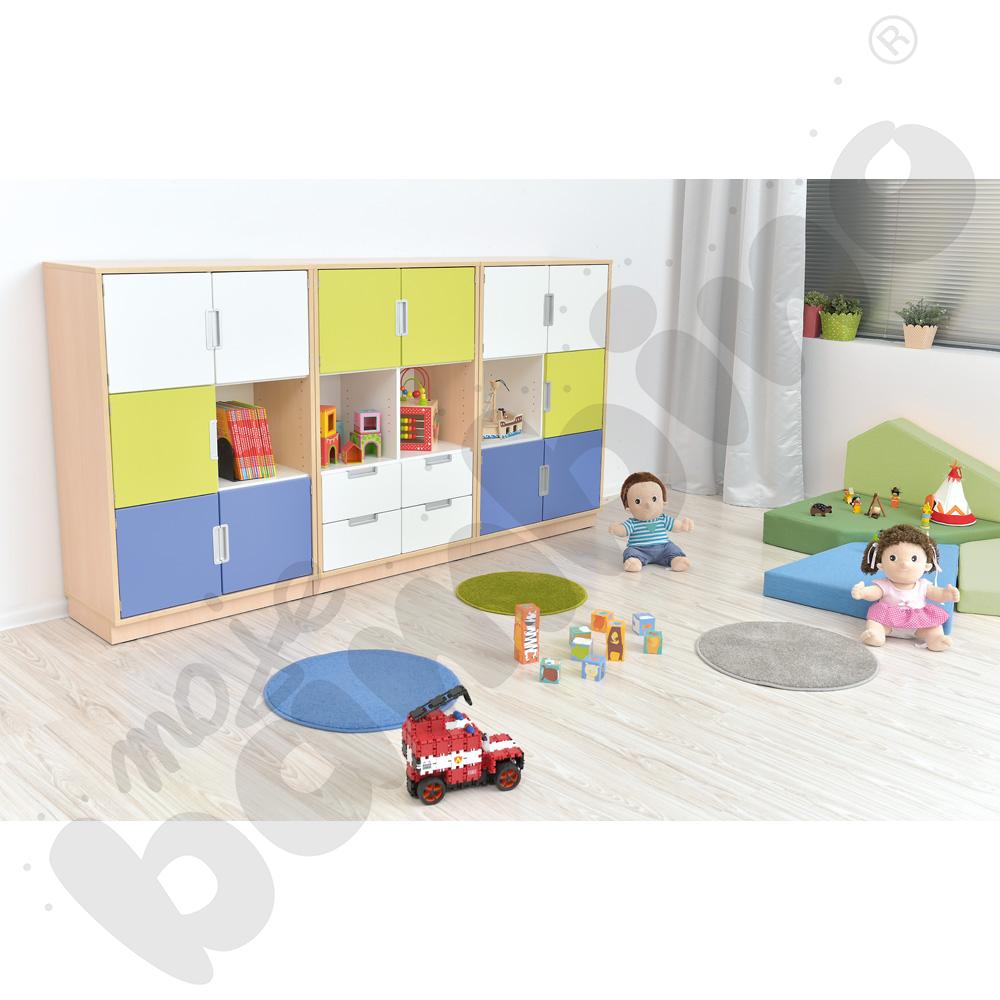 Quadro - zestaw 13, 90 st., skrzynia klon jasny