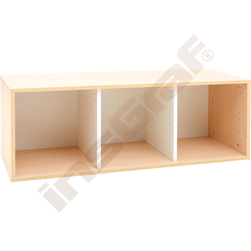 Quadro - nástavec S se 2 předěly šíře 116 cm 