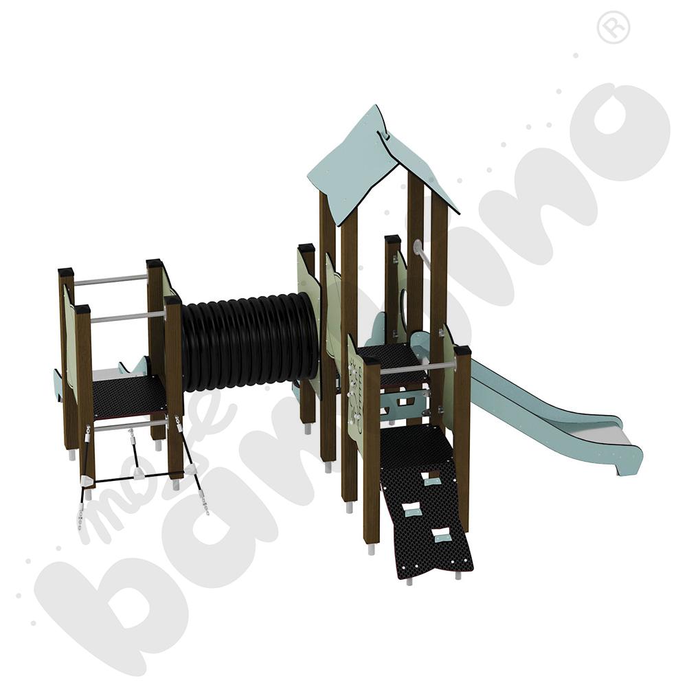 Zestaw Urbi 5, słupy drewniane C